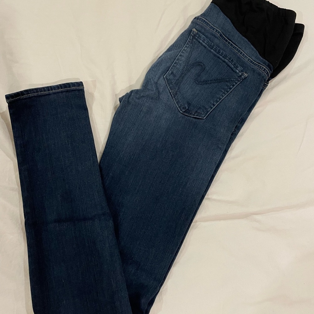 Maternity Under Belly Jeans